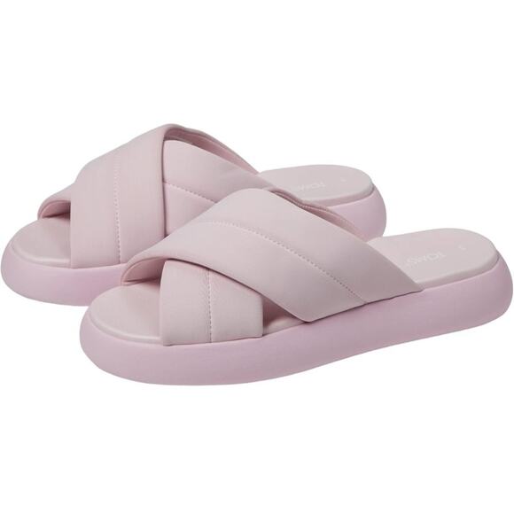 Toms Alpargata Mallow Crossover Sandal Light Purple Size 7 NWT $55 MSRP - Picture 1 of 8